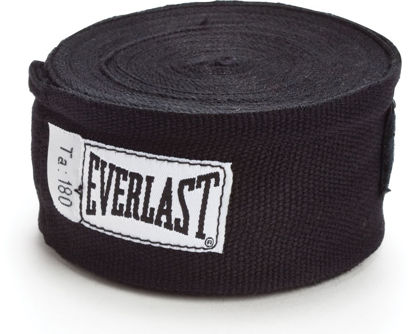 Изображение Классические мексиканские бинты Everlast черный 5,0х450см