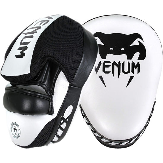 Изображение Лапа боксерские Venum черный/белый один размер