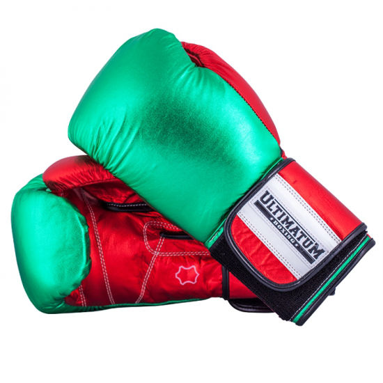 Изображение Универсальные боксерские перчатки Ultimatum Gen3Pro MexGreen Мексика/зеленый