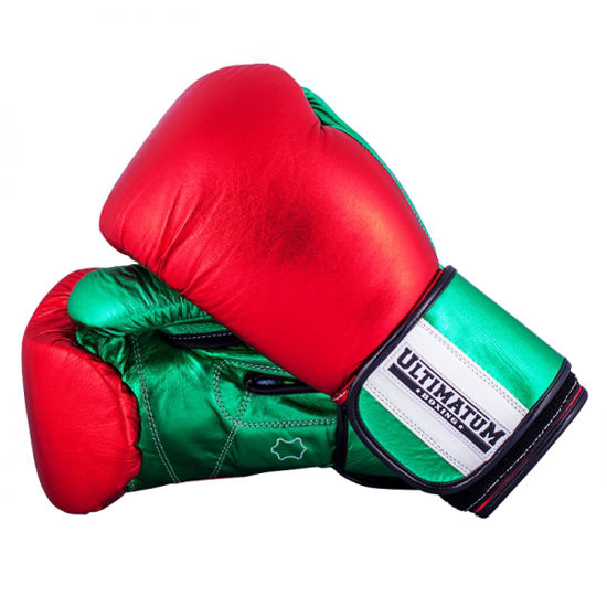 Изображение Универсальные боксерские перчатки Ultimatum Gen3Pro MexREd Мексика/красный