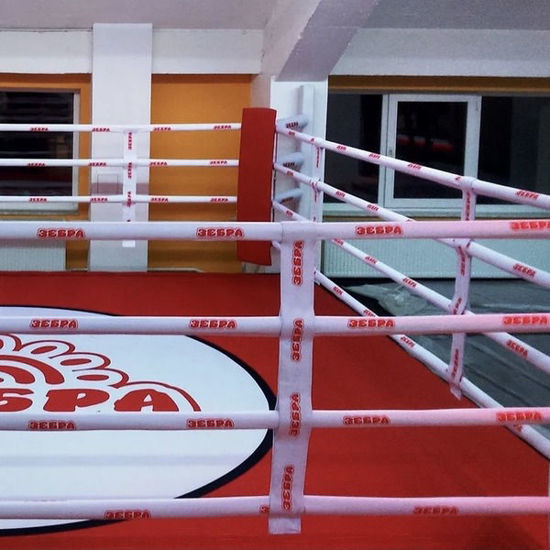 Перетяжки на канаты для боксерского ринга с нанесением логотипов